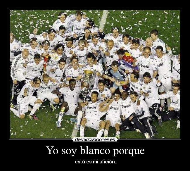 Yo soy blanco porque -