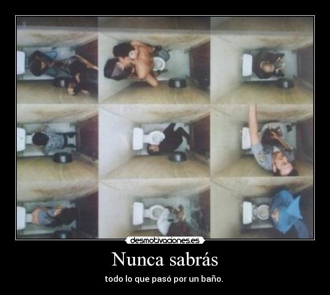 Nunca sabrás -