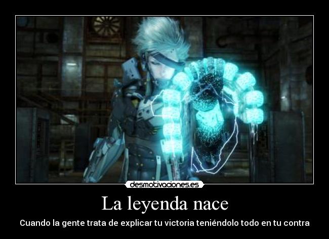 carteles raiden metal gear solid raising leyenda nace cuando victoria posibilidades reducidas desmotivaciones