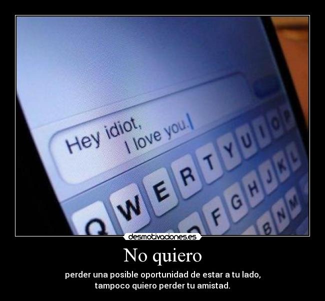 No quiero - 