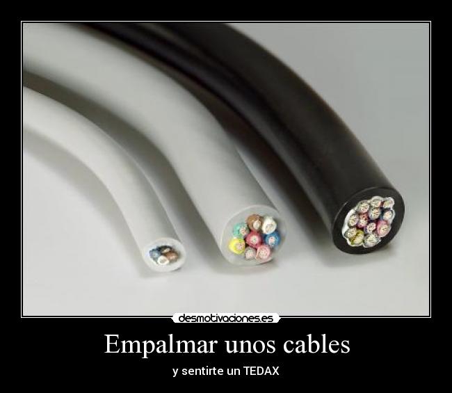 Empalmar unos cables - 