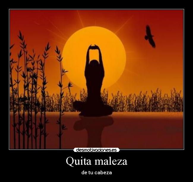 Quita maleza - de tu cabeza