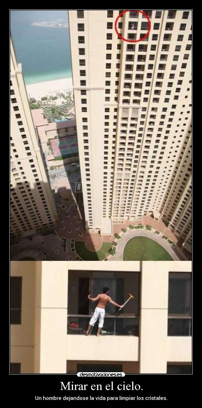 Mirar en el cielo. - 