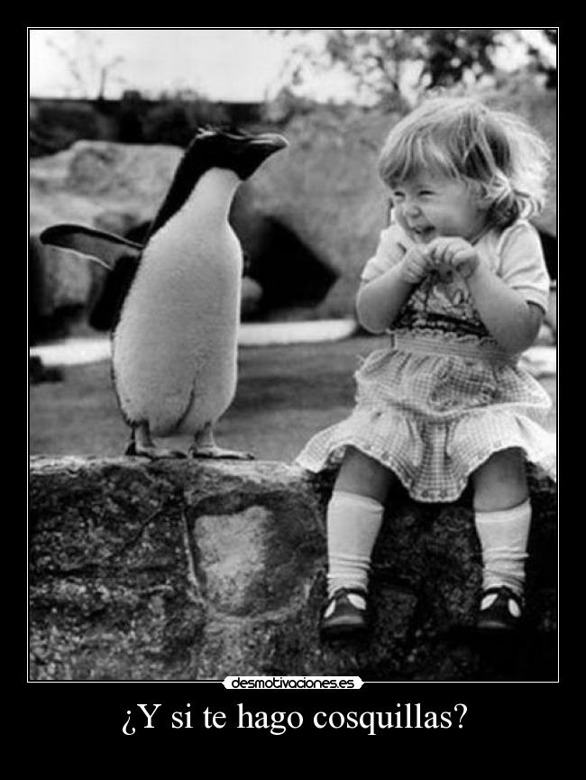 ¿Y si te hago cosquillas? -