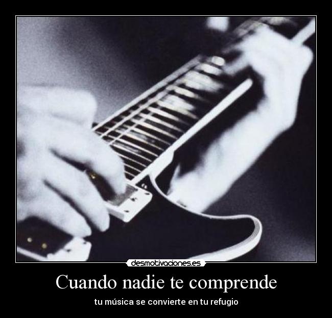 carteles musica guitarra desmotivaciones