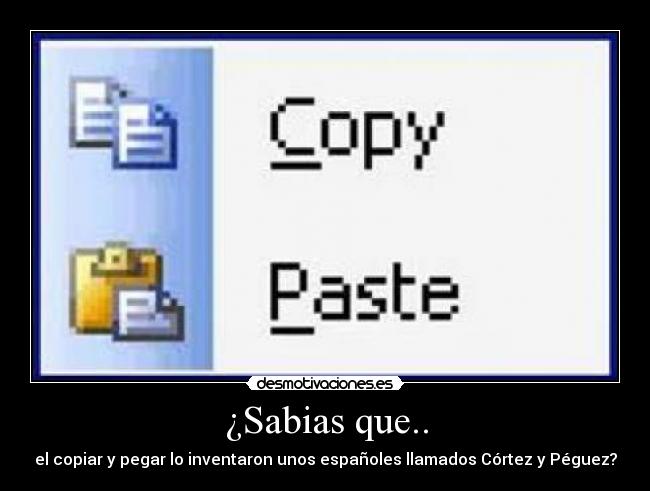 ¿Sabias que.. -