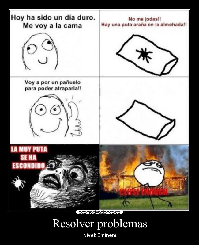 carteles problemas 1 desmotivaciones