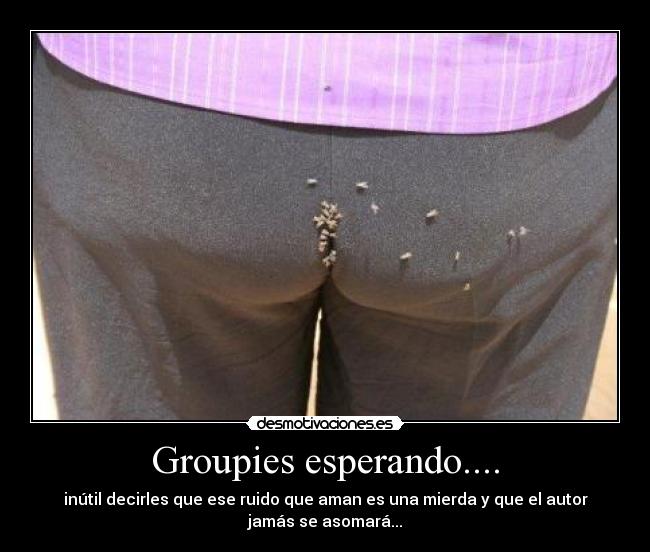 Groupies esperando.... - 