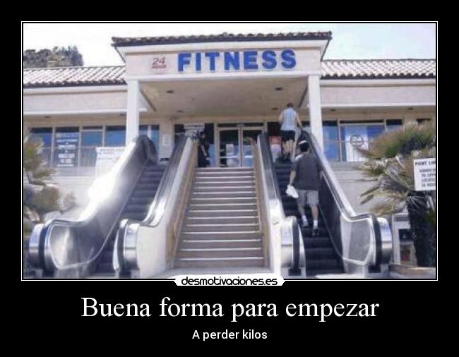 Buena forma para empezar - 