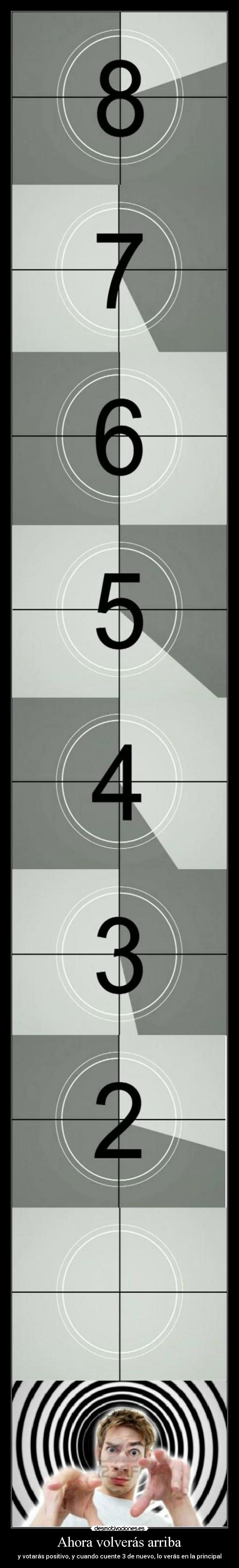 Ahora volverás arriba -