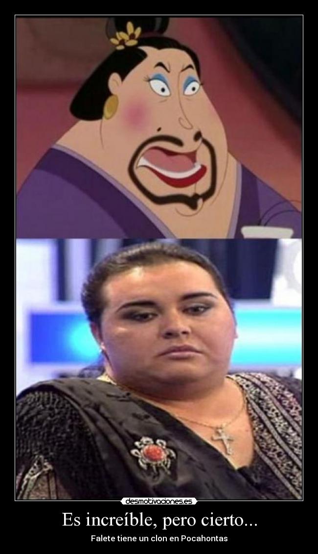 Es increíble, pero cierto... -