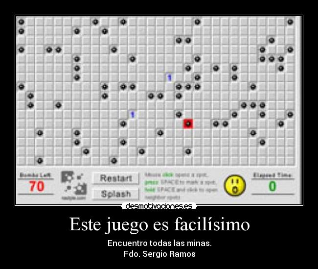 Este juego es facilísimo - 