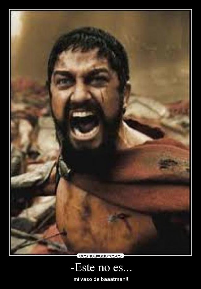 -Este no es... -