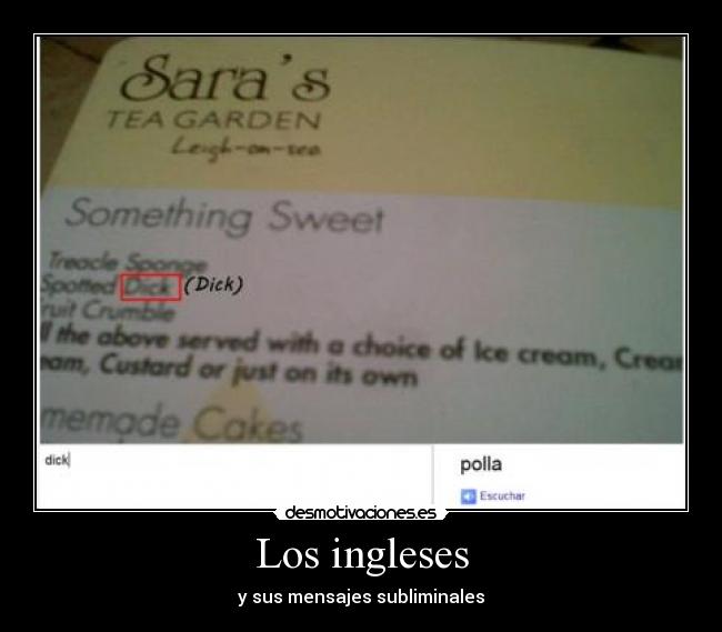 Los ingleses - 