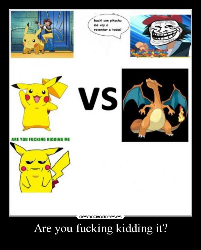 carteles pikachuu desmotivaciones