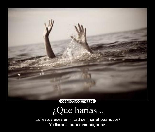 ¿Que harías... -