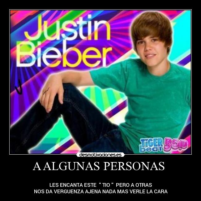 A ALGUNAS PERSONAS -
LES ENCANTA ESTE TIO PERO A OTRAS
NOS DA VERGUENZA AJENA NADA MAS VERLE LA CARA