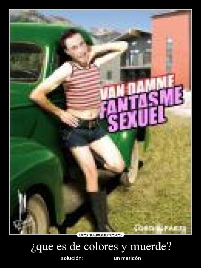 ¿que es de colores y muerde? -