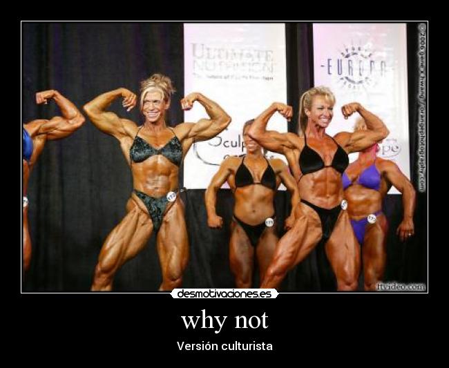 why not - Versión culturista