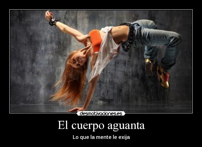El cuerpo aguanta -