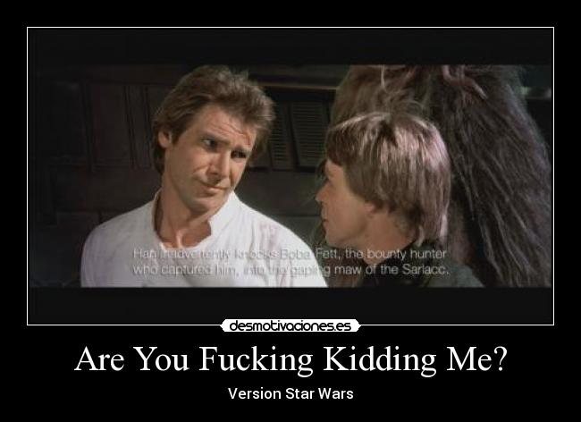 Are You Fucking Kidding Me? -