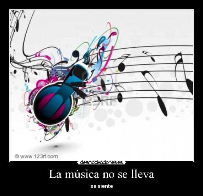 carteles musica musica desmotivaciones