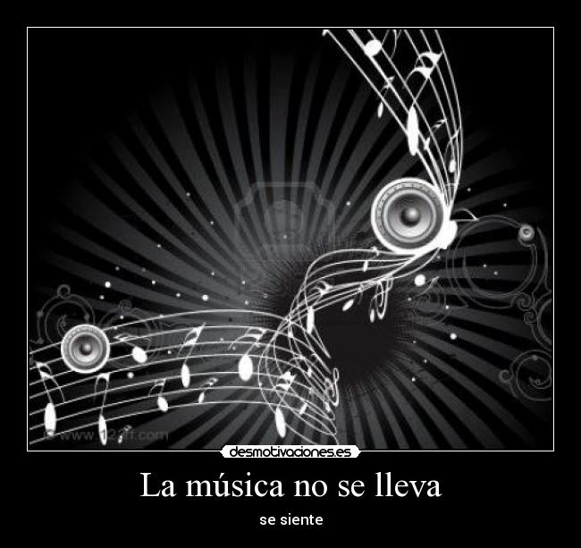 carteles musica musica desmotivaciones