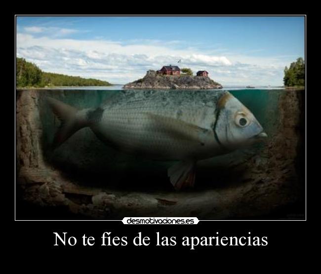 No te fíes de las apariencias -