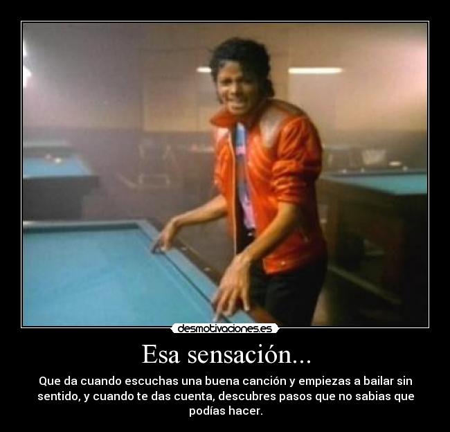 Esa sensación... - 