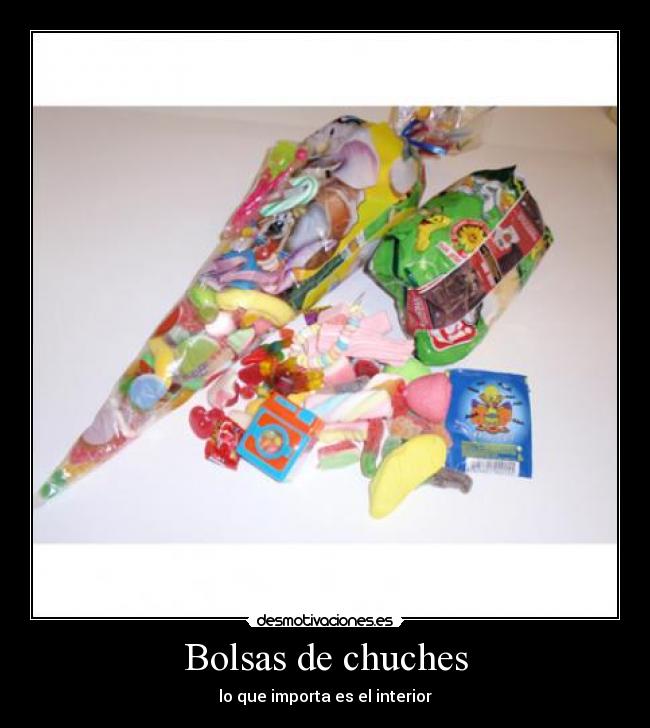 Bolsas de chuches -