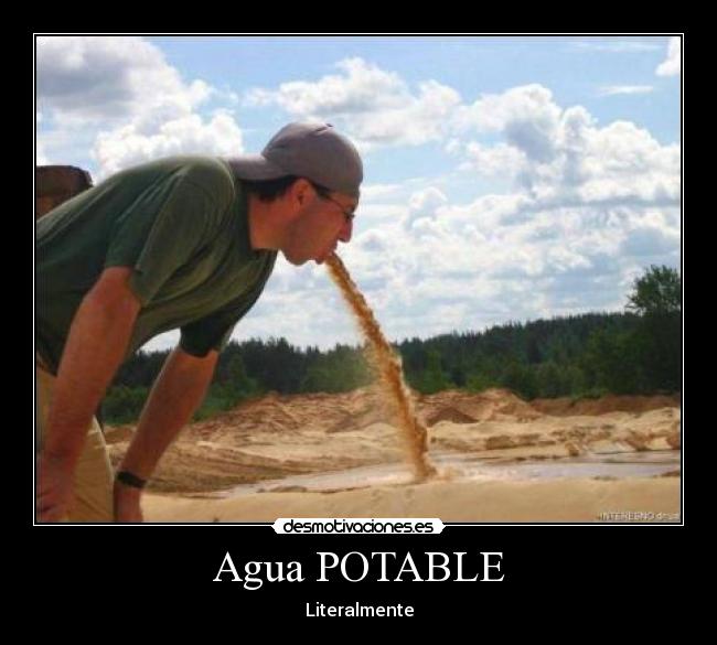 Agua POTABLE -