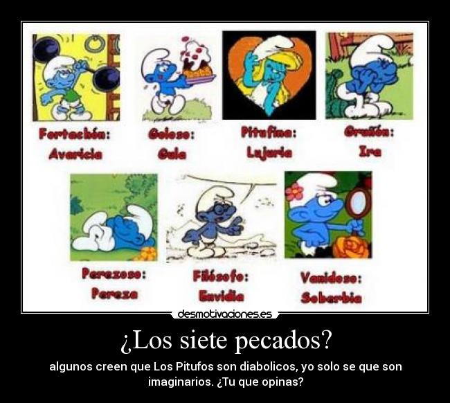 ¿Los siete pecados? - 