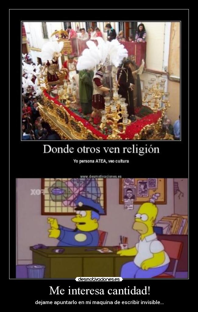 Me interesa cantidad! - 