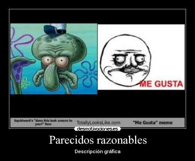 Parecidos razonables - Descripción gráfica