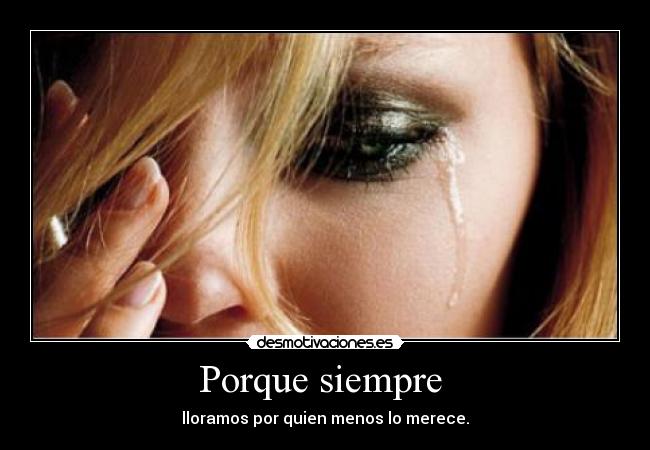 Porque siempre -