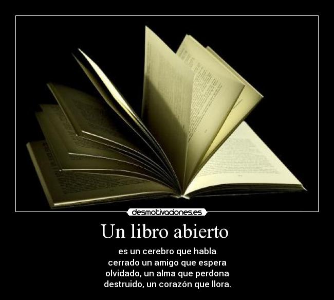 Un libro abierto -