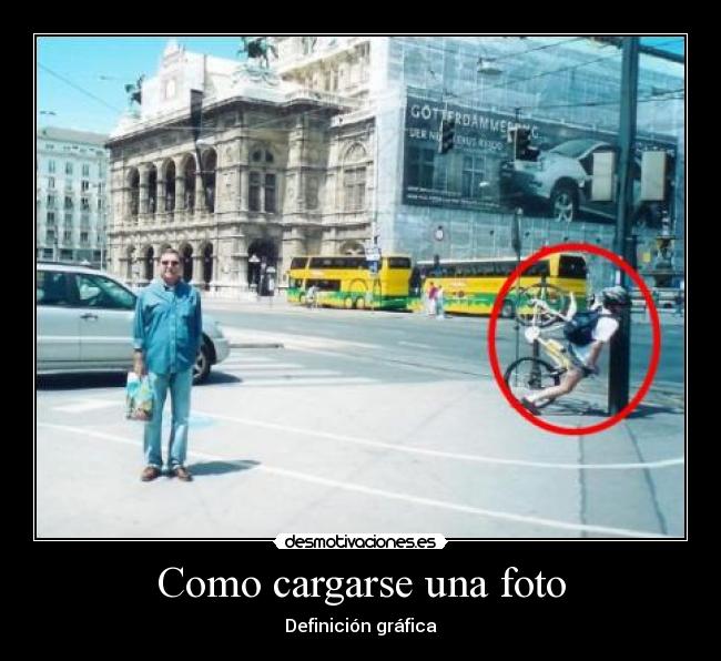 Como cargarse una foto - Definición gráfica