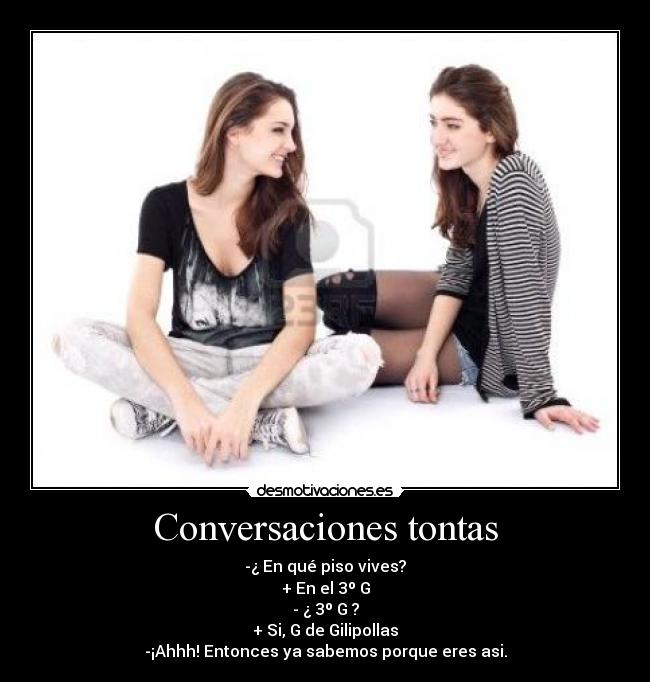 Conversaciones tontas - 