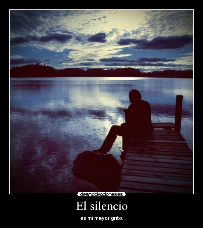 El silencio -