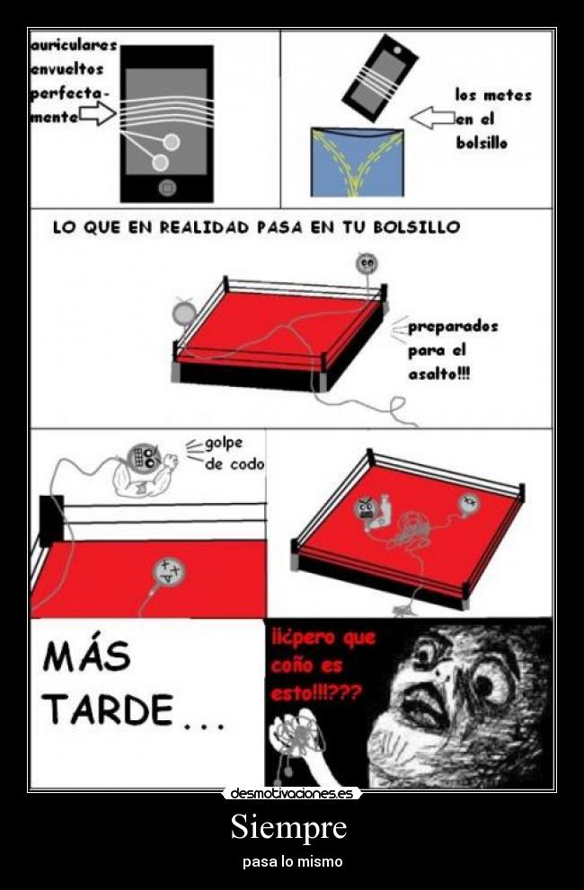 Siempre - pasa lo mismo