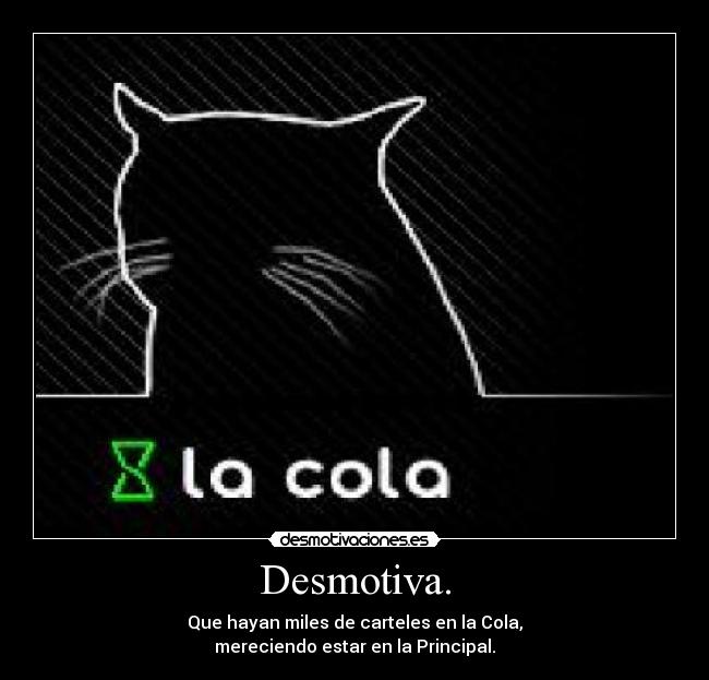 Desmotiva. - 