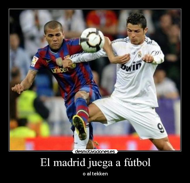 El madrid juega a fútbol - 