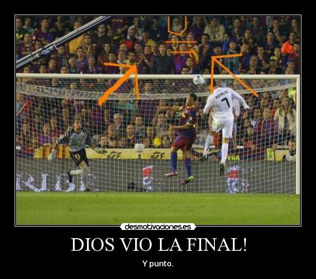 carteles dios dios final copa madrid barca copa del rey desmotivaciones