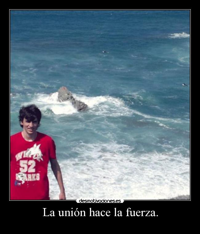La unión hace la fuerza. -