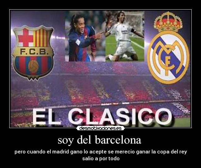 soy del barcelona  - 