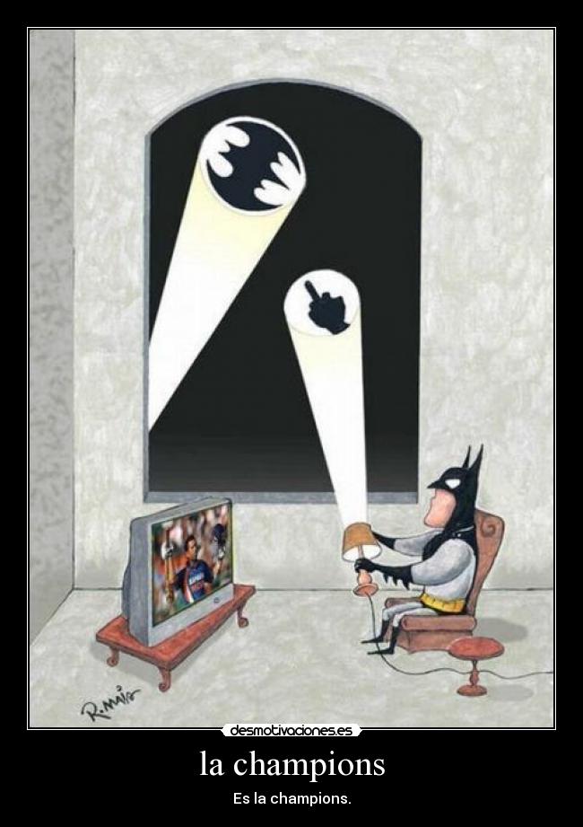 la champions - Es la champions.