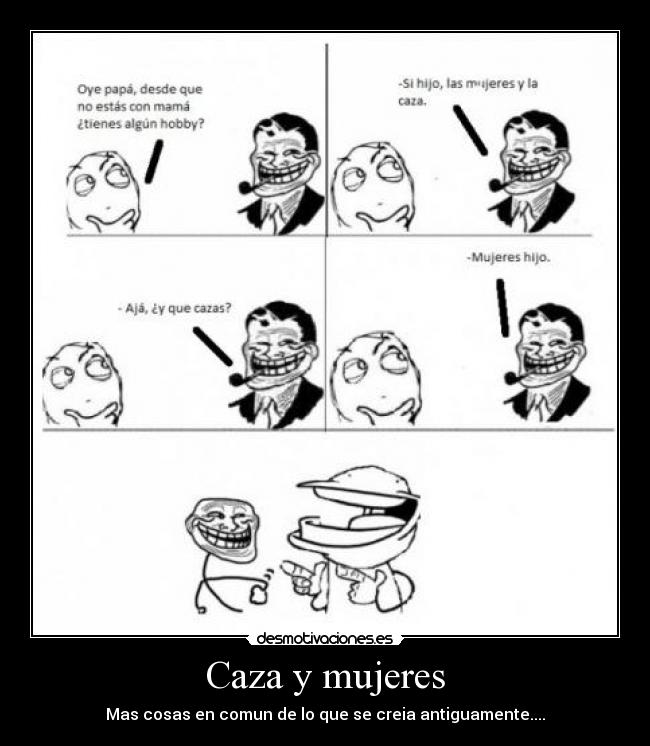 Caza y mujeres - 