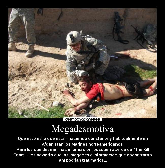 carteles marines estados unidos afganistan megadesmotiva civiles muertos desgraciados desmotivaciones