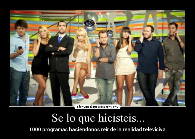 Se lo que hicisteis... - 