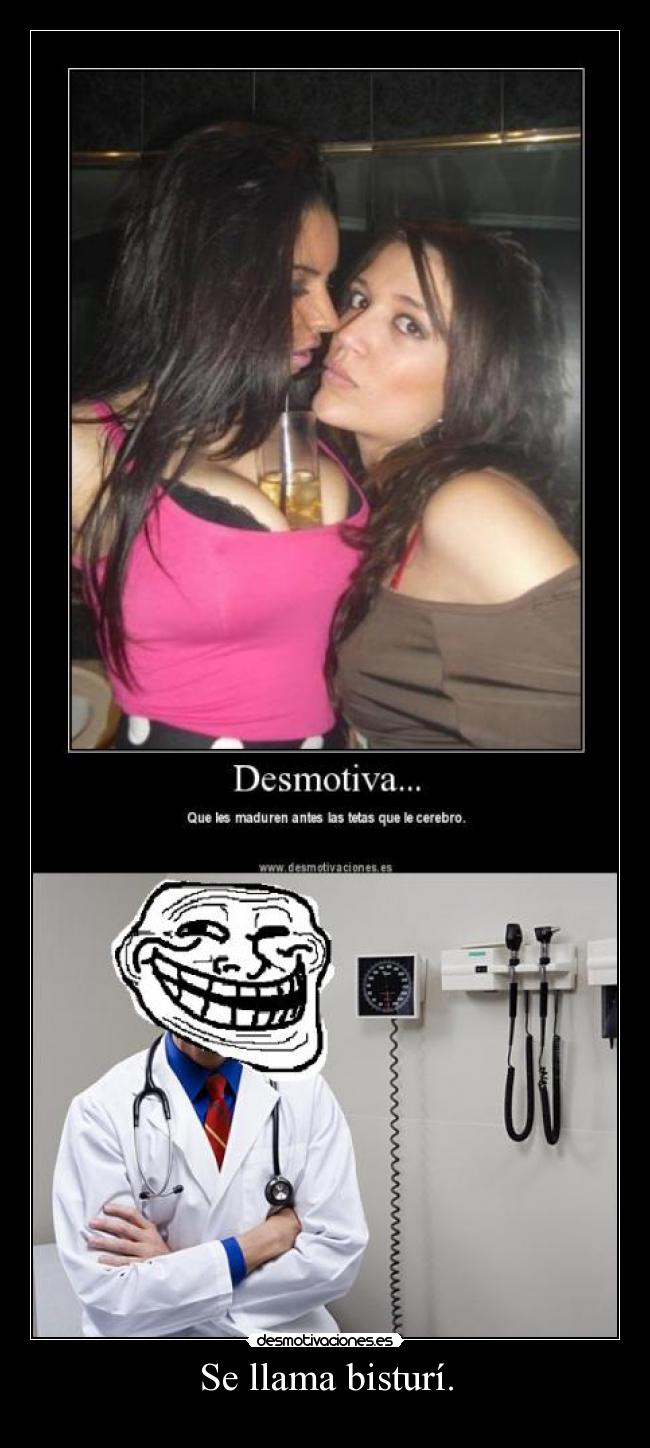 Se llama bisturí. -